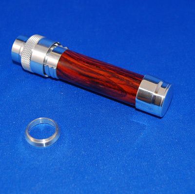 Struble D 1 Polished Reel Seat w/ Cocobolo Insert  