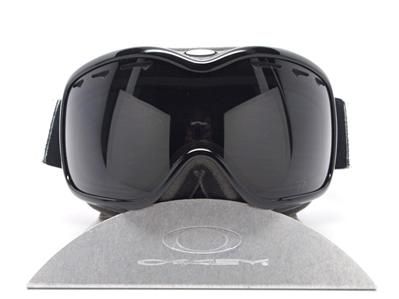   LINE OAKLEY WOMENS POLARIZED STOCKHOLM GOGGLES JET BLACK / GREY  