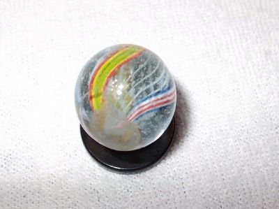 OLD, VINTAGE OR ANTIQUE GERMAN SWIRL MARBLE N/M #S 205  