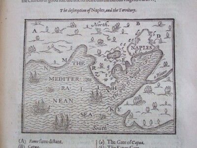   ITINERARY EUROPE TURKEY Elizabethan C17 Illustrated Travel * No Res