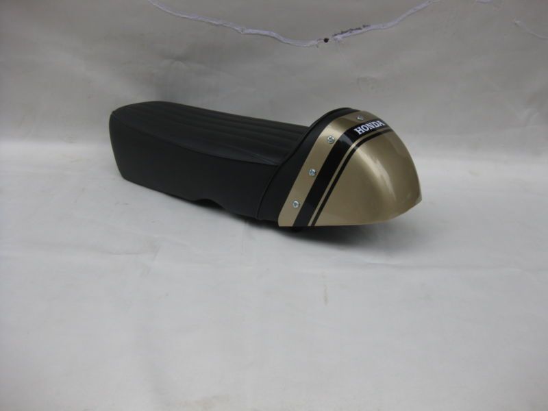 Honda SS50 SS50Z Cafe racer seat with metal cowl  