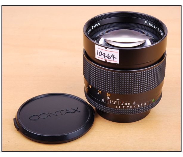 EX++* Contax Zeiss Planar T* 85mm f/1.4 MMJ #8117145 85/F1.4 