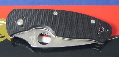 Spyderco Persistence Fine Edge G 10 Linerlock Knife New  