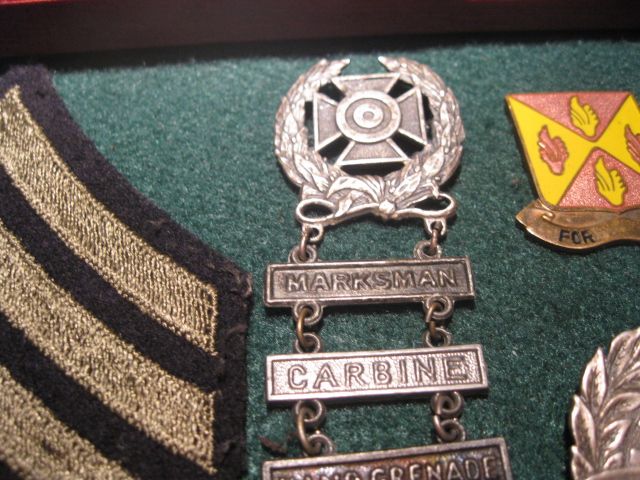 SGT JONES WWII PERSONAL ITEMS ELGIN A 11 & GALLET WATCHES PINS MEDALS 