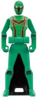 Power Rangers Sentai Part 6 Mini Key Figure Mystic Force Green Ranger 