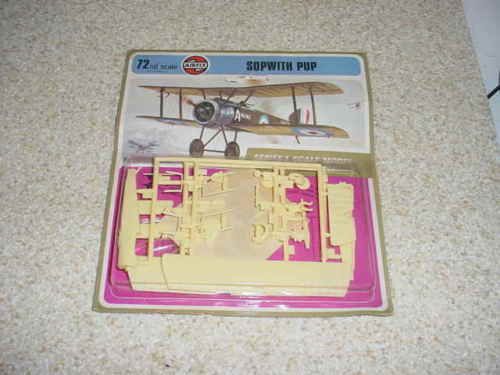 72 Sopwith Pup Airfix Blister Pack Vintage OOP  