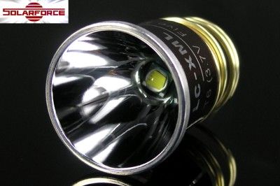 Solarforce L2P 5 Mode Cree T6 820 Lms Flashlight BLK  