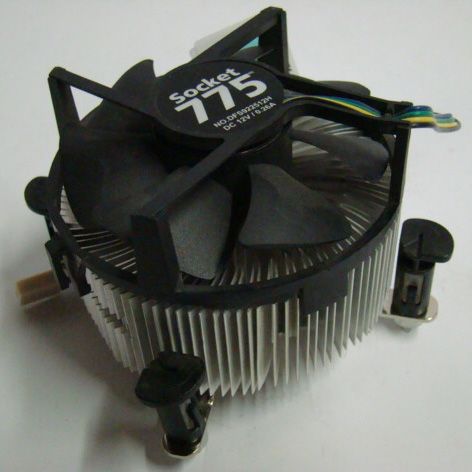 SOCKET 775 CPU HEATSINK & 12 DC FAN FROM INTEL D945GTP  