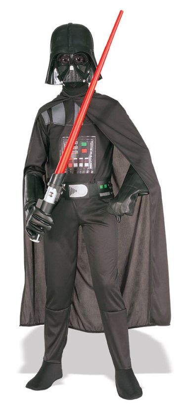 STAR WARS DARTH VADER 4 PIECE CHILDS COSTUME S,M,L  