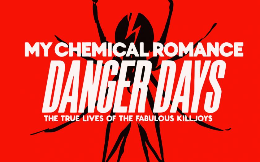 My Chemical Romance DANGER DAYS SPIDER Poster  