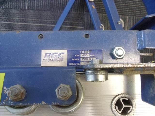 You are bidding on RGC Pro400 Platform Hoist 28 FT. This item is in 