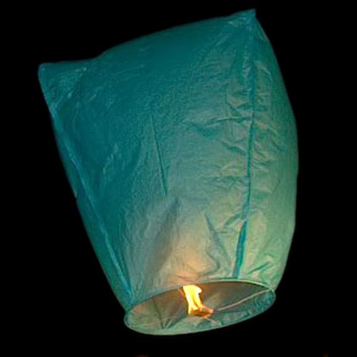 10 X Sky Fire Chinese Lantern Party Hot Sell Blue  