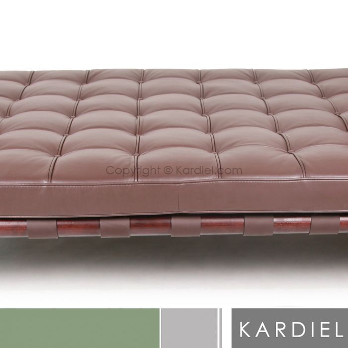 BARCELONA STYLE DAYBED midcentury sofa loveseat chair high quality 