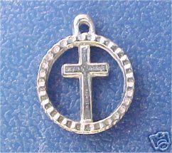 25 Religious CROSS Charm Wholesale Lot   Church & God   