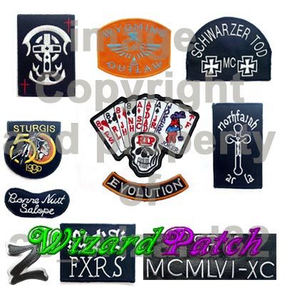 HDMM COMPLETE 23 PC HARLEY DAVIDSON AND THE MARLBORO MAN JACKET SET -  Wizard Patch