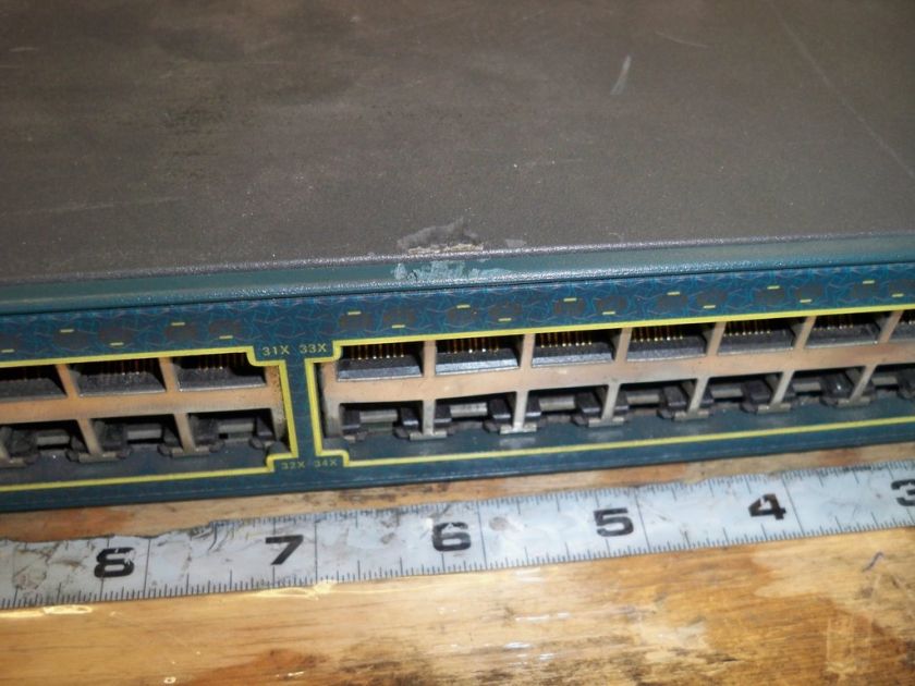 Cisco Catalyst 3500 Series XL WS C3548 XL EN 48 Port  