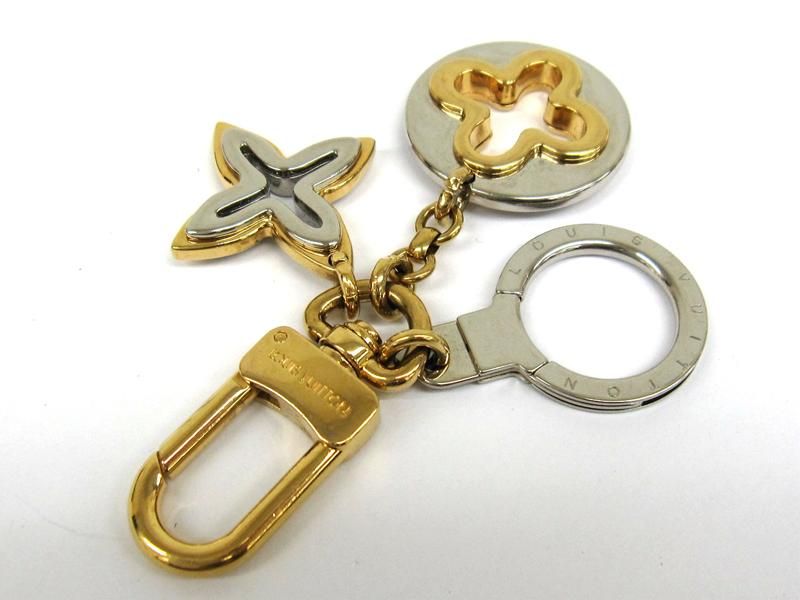 Auth LOUIS VUITTON PORTE CLES INSOLENCE METAL BAG KEY CHAIN M66133 