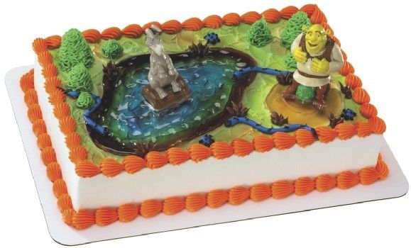 Forever Shrek Donkey Cake Kit Party Favors Movie On Popscreen