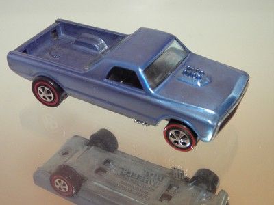 Hot Wheels Redline CUSTOM FLEETSIDE  RESTORED (Almost)  ICE BLUE  NO 