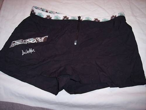 Delamer size Small SWIMSUIT BOARD SHORTS black NEW $33  