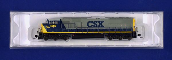 CSX 2 ~ # 4688 ~ EMD SD70M ~ ATHEARN 10729 N SCALE  