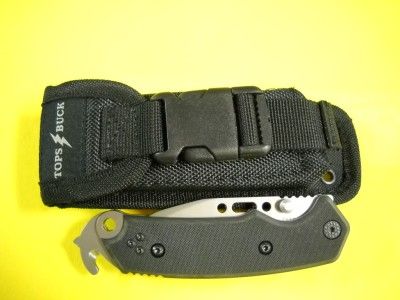 Buck NEW 0091BKSTP TOPS/Buck CSAR T Responder Knife  