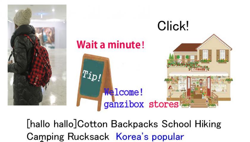   check Backpacks School Hiking Camping Rucksack +Cute Socks  