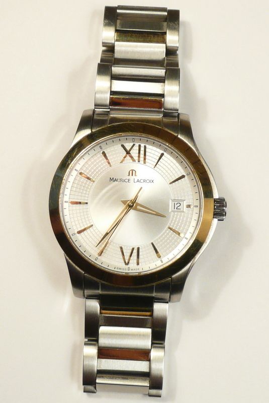 FABULOUS GENTS MAURICE LACROIS S/S WATCH (MINT & BOXED)  