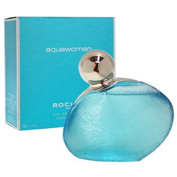 AQUAWOMAN ROCHAS WOMEN 1.7 OZ EDT SPRAY NIB HTF RARE  