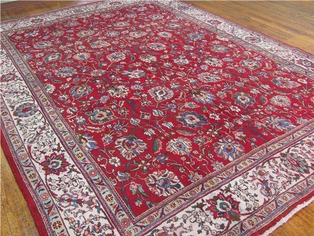 ALLOVER DESIGN 9 8 x 13 10 Tabriz Persian Area Rug Carpet Sale 