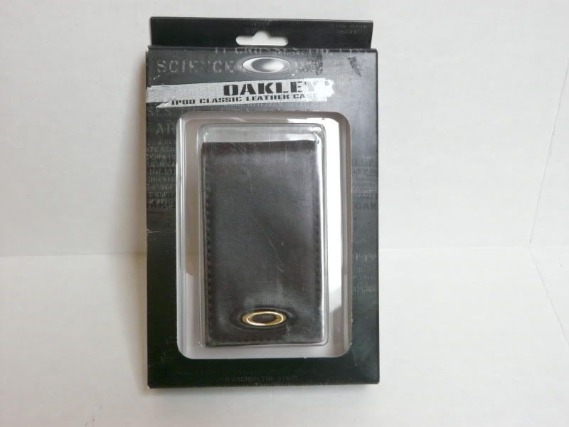 NEW OAKLEY IPOD Classic Leather Case Earth Brown  