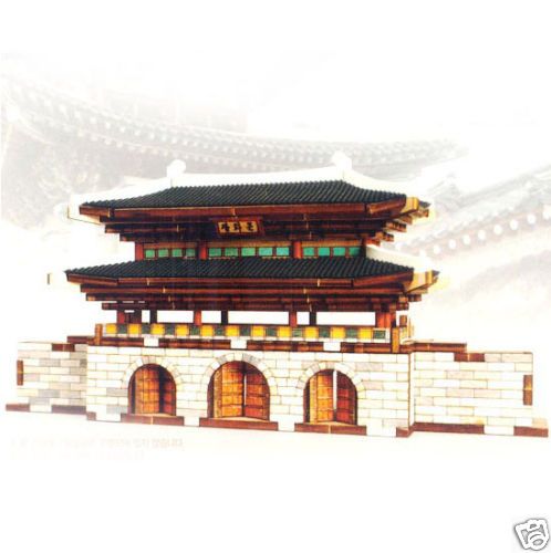 250 Scale Gyeongbokgung Gwanghwamun Wood Model Kit  