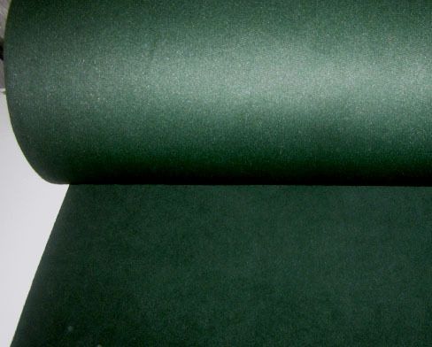 New Milliken Hunter Green Velveteen Upholstery Fabric  