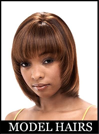 100% HUMAN HAIR WIGS   MEDIUM   YAKI 810  Its a wig  