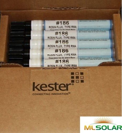 20 Kester 186 Solar Cell Flux Pen Solar Panel AUTHENTIC  