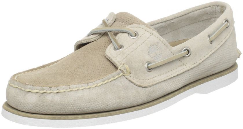 Timberland Mens Classic 2 Eye Perf Boat Shoe  