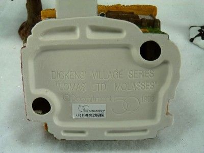 Dept 56 Dickens Village Lomas LTD. Molasses #58084 (126)  