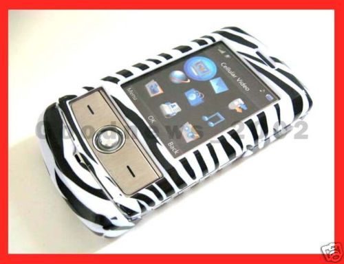 AT&T LG SHINE CU720 CU 720 PHONE COVER CASE SKIN ZEBRA  