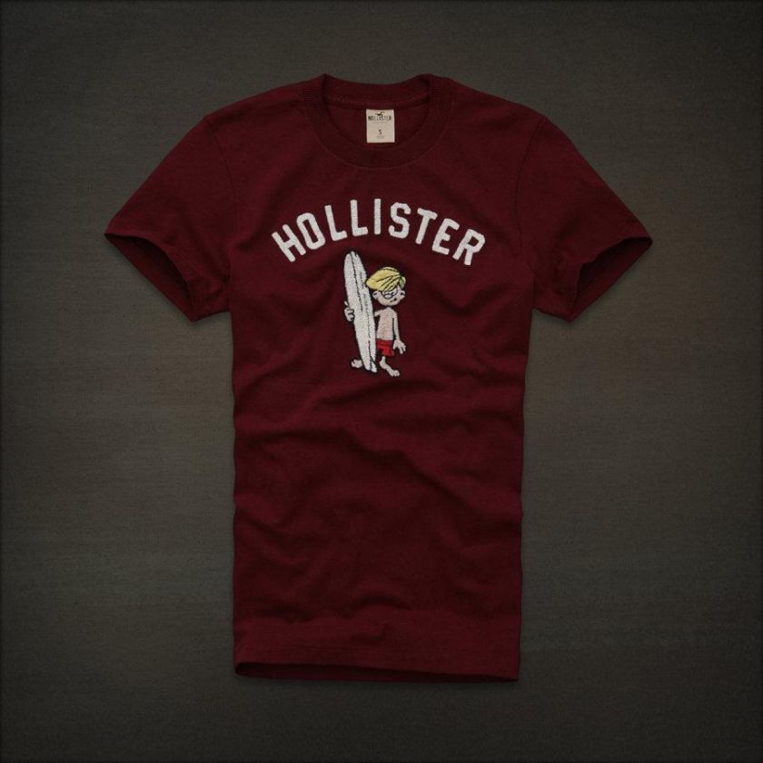 NWT Hollister Men Leucadia GraphicTee T Shirt Top  