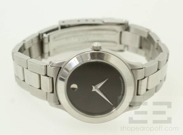 Movado Stainless Steel Junior Sport Ladies Watch  