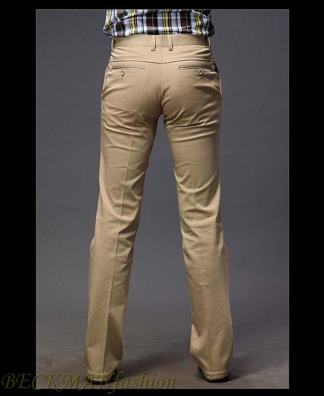 Mens Luxury Design Multi Button Casual Trousers/Pants  