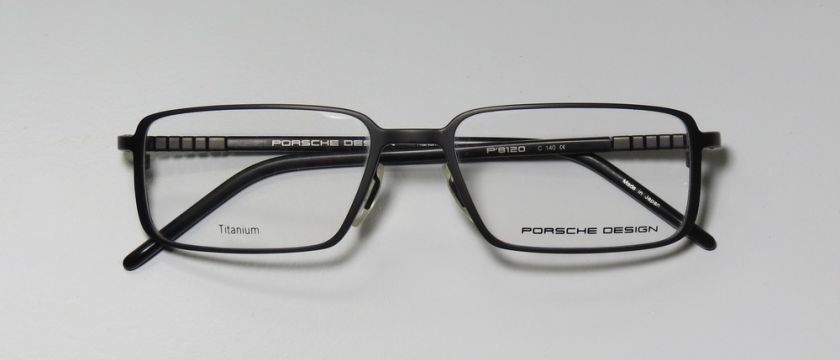 NEW PORSCHE DESIGN 8120 C 53 17 140 TITANIUM GRAY EYEGLASSES/GLASSES 