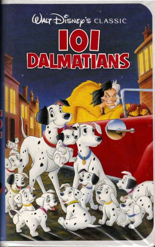 WALT DISNEYS.101 DALMATIANSCLASSIC.VHS 717951263032  