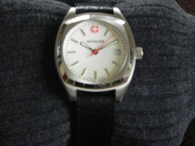 Wenger Swiss Army Watch Water Resistant 100m All Stainless Steel 