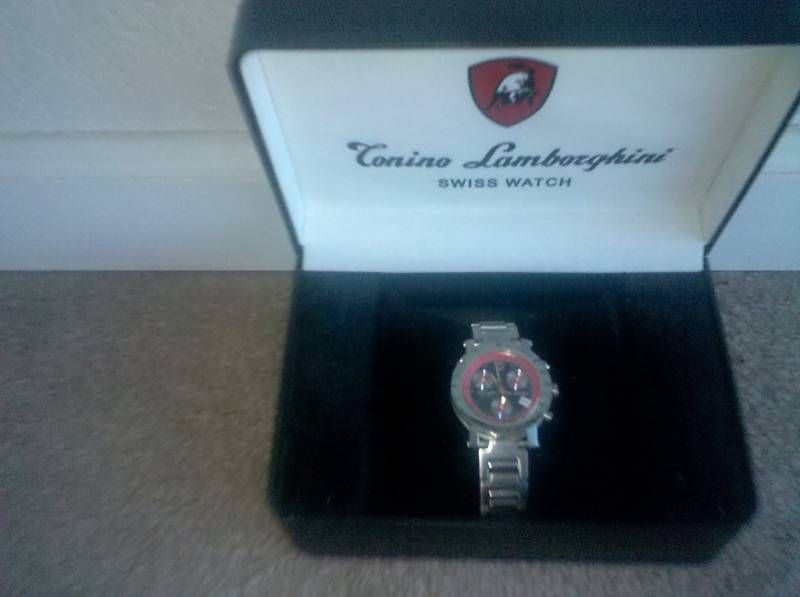 Lamborghini Swiss watch, chronograph  