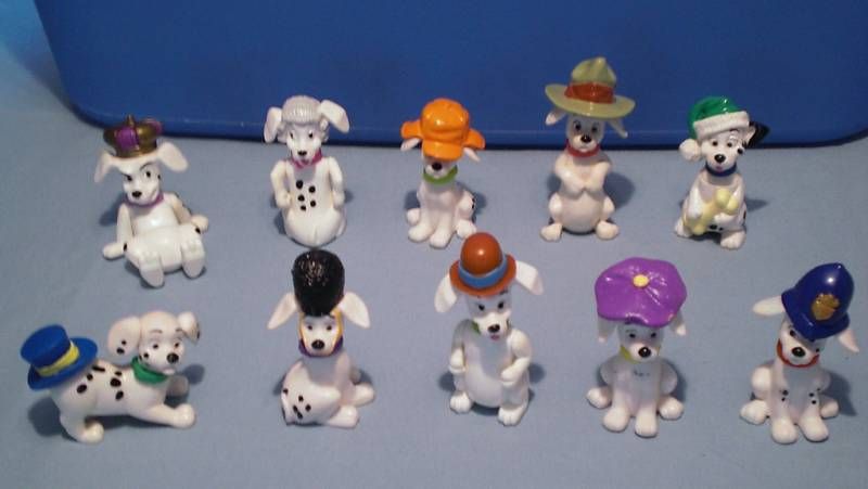 McDonalds 101 Dalmatians with Hats 10 diff  