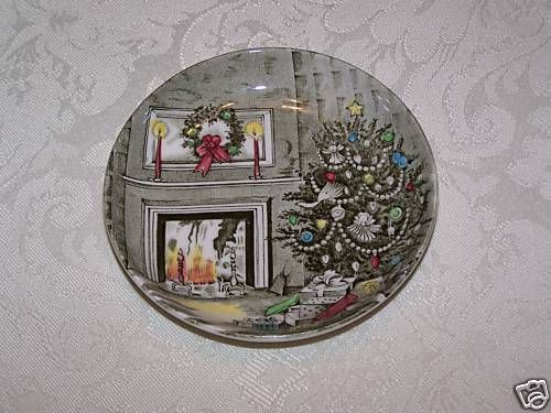 JOHNSON BROTHERS BROS ENGLAND MERRY CHRISTMAS COASTER  