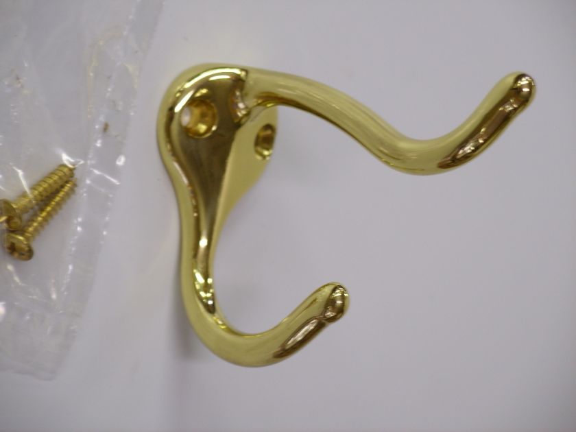 Baldwin Hardware; Coat & Hat Hook #0740.030; Brass  