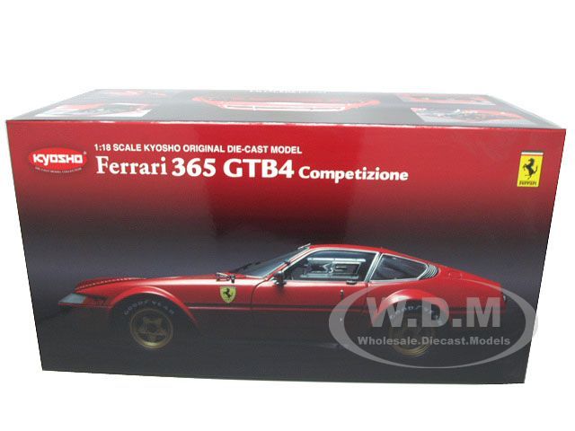 Brand new 118 scale diecast model of Ferrari 365 GTB4 Competizione 