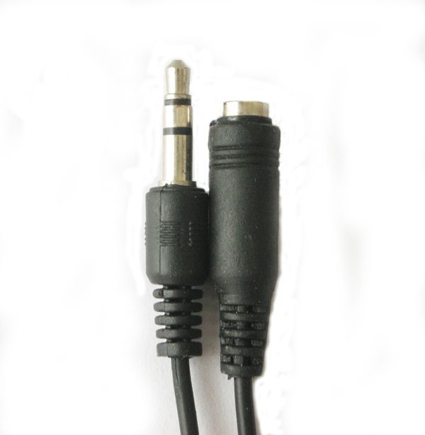 105cm Audio Extension Cable Male to Female 3.5mm Speaker Adapter Jack 